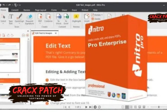 Nitro PDF Pro Enterprise - Advanced PDF Editor with OCR & Conversion Tools