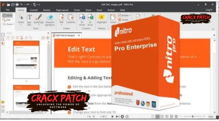 Nitro PDF Pro Enterprise - Advanced PDF Editor with OCR & Conversion Tools