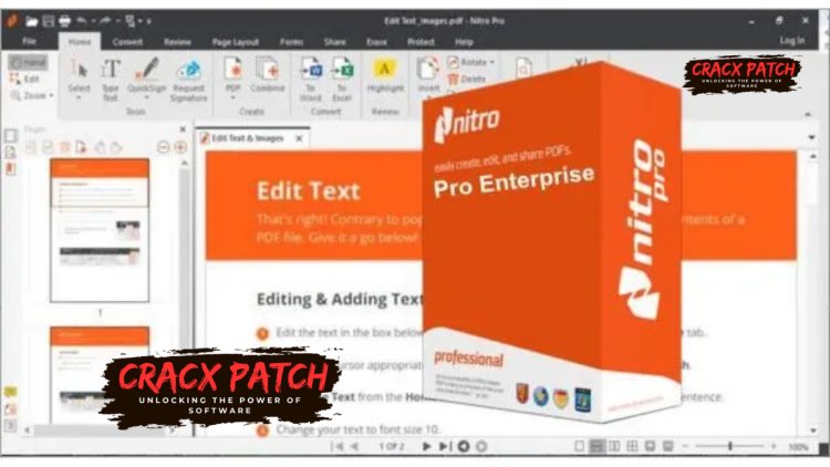 Nitro PDF Pro Enterprise - Advanced PDF Editor with OCR & Conversion Tools
